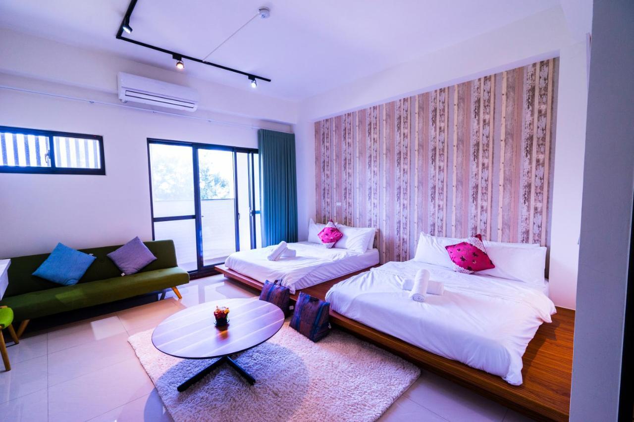 黑琵軼棧湖濱旅宿 K&B Happy Hostel Tainan Eksteriør billede