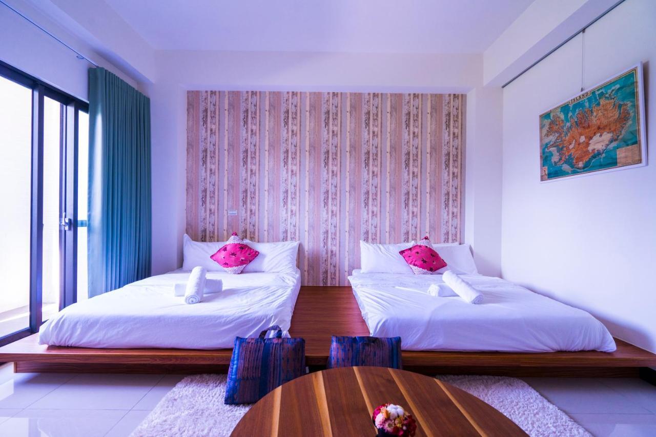 黑琵軼棧湖濱旅宿 K&B Happy Hostel Tainan Eksteriør billede