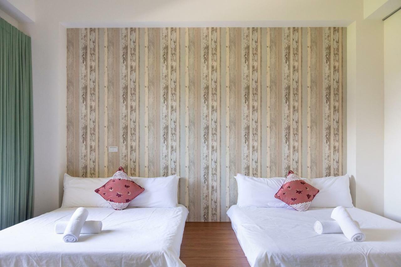 黑琵軼棧湖濱旅宿 K&B Happy Hostel Tainan Eksteriør billede